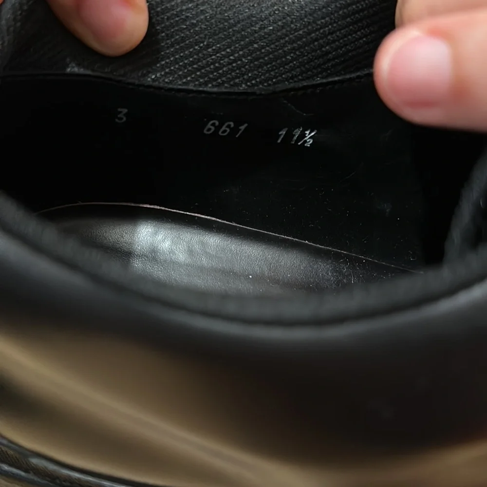 Black Men’s 11.5 Prada Shoes - Picture 6 of 8